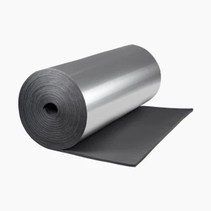 Рулон теплоизоляционный из вспененного каучука с защитным покрытием K-FLEX 10x1000-20 ST AL CLAD Рулон теплоизоляционный из вспененного каучука с защитным покрытием K-FLEX 10x1000-20 ST AL CLAD
